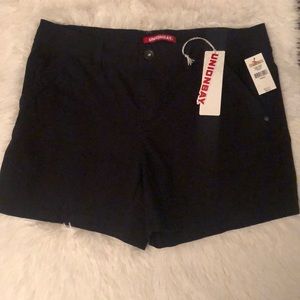 Unionbay Elsie Shorts Black Size 15 Juniors